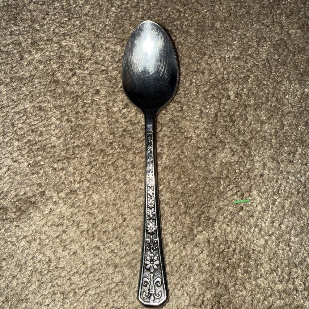 Interpur Florenz‎ Stainless Steel Teaspoon Petal Vintage